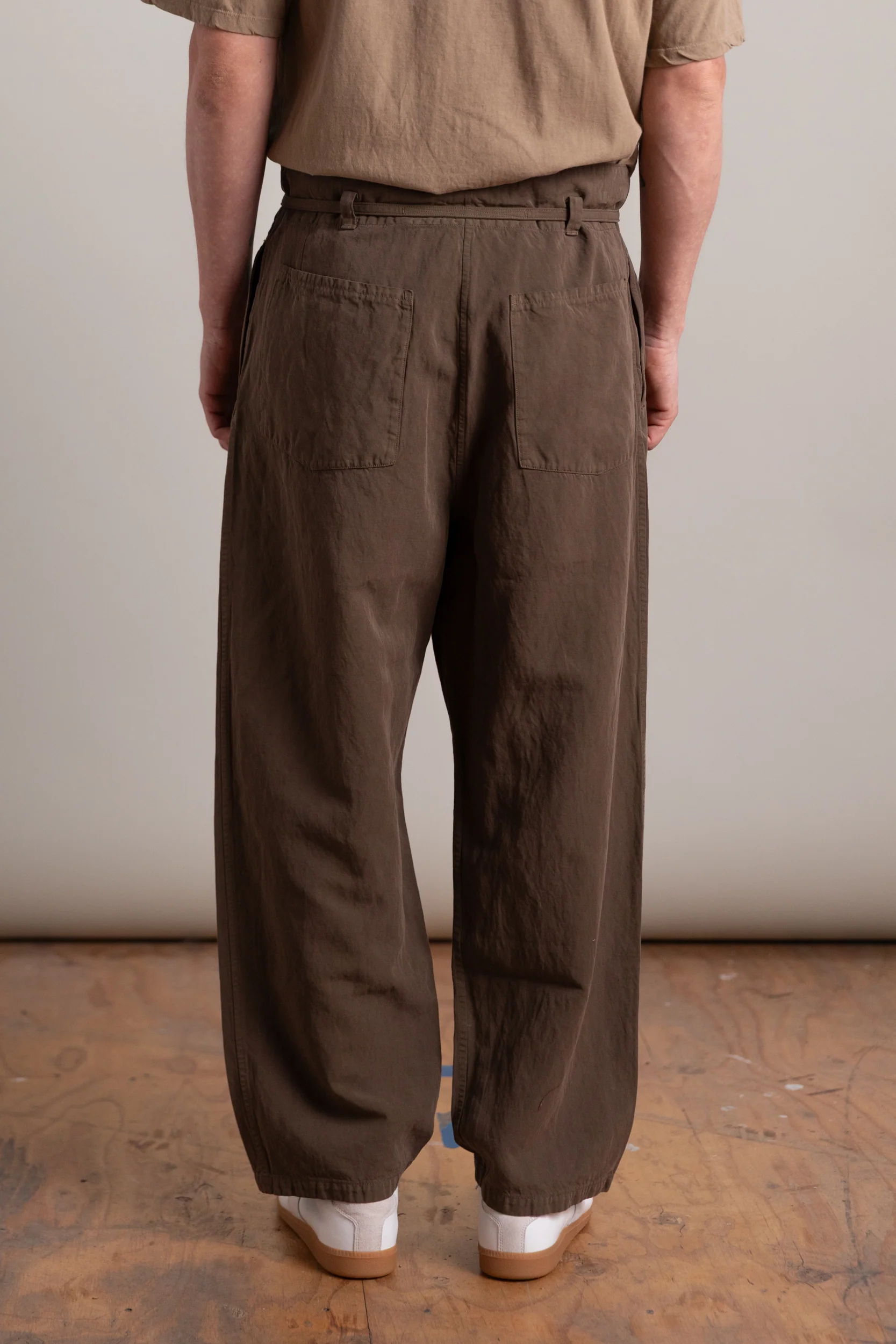 GABA TRAVELLER EASY PANTS IN CUB BROWN - Image 5