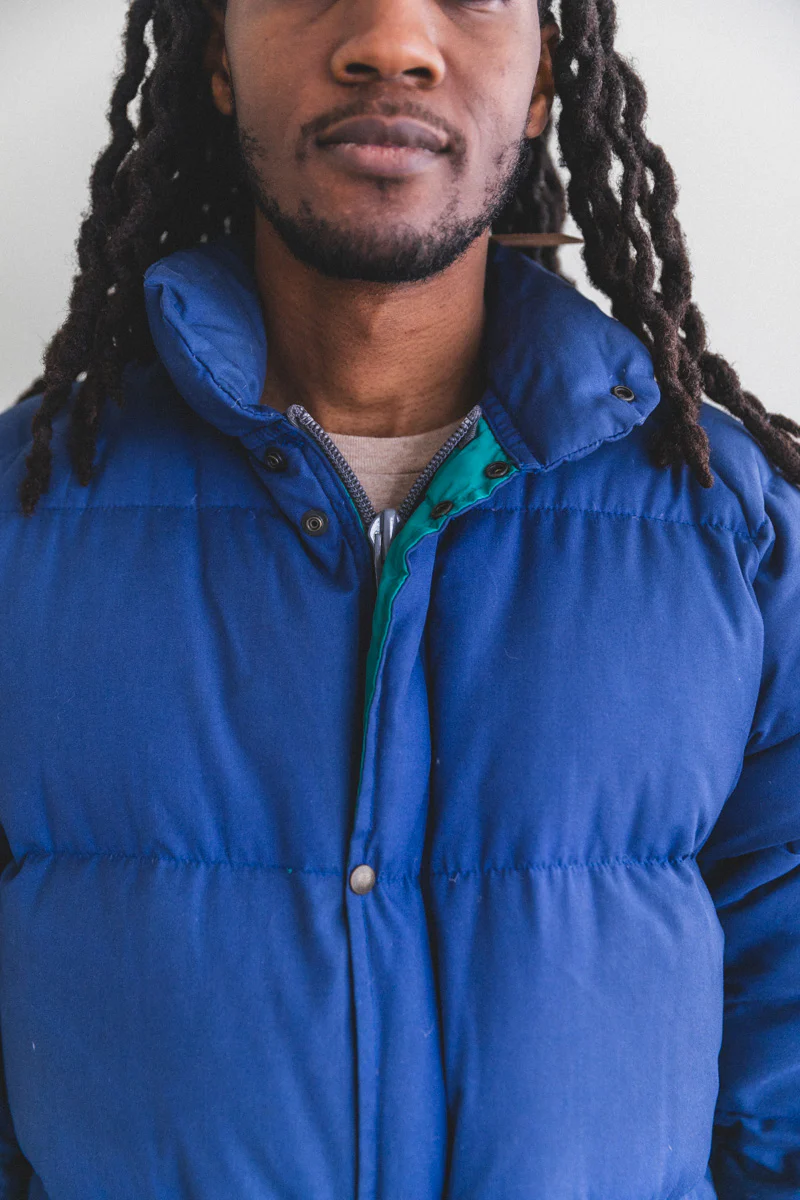 VINTAGE DOWN JACKET 42 - Image 3