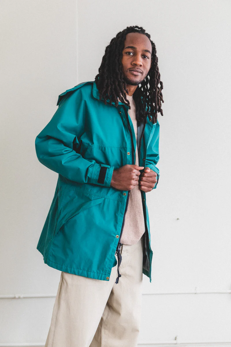 VINTAGE GREEN PARKA 02 - Image 3