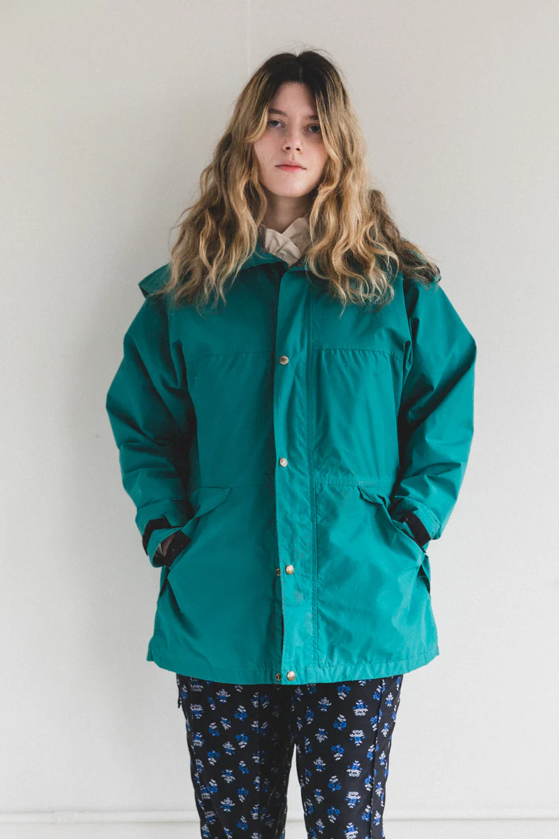 VINTAGE GREEN PARKA - Image 3