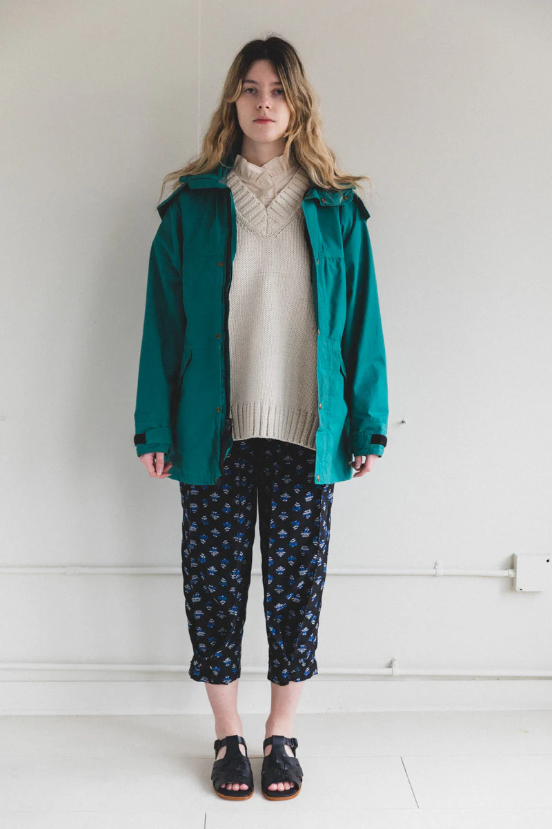 VINTAGE GREEN PARKA - Image 9