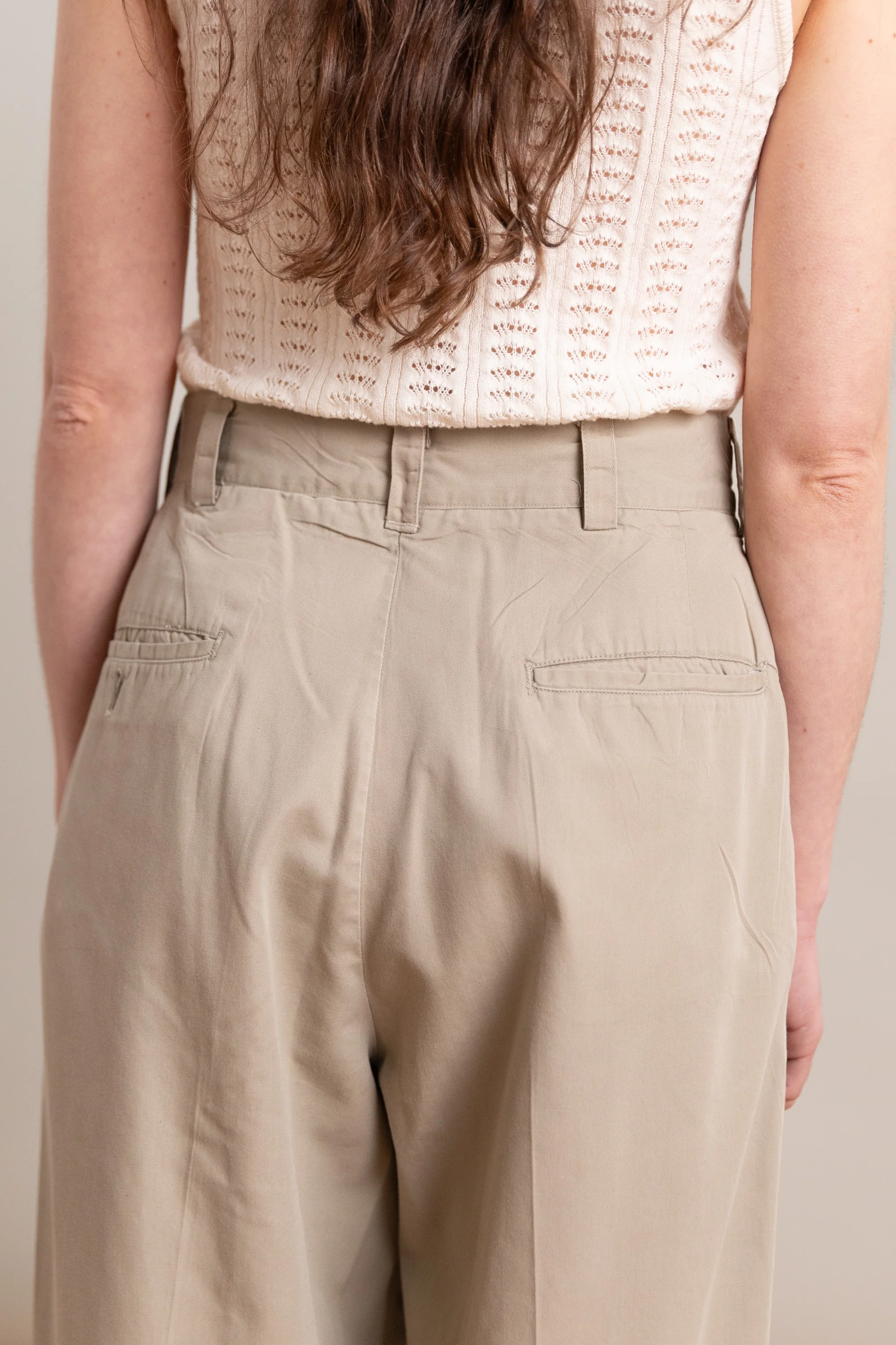 VINTAGE KHAKI PANTS, 27x29 - Image 4