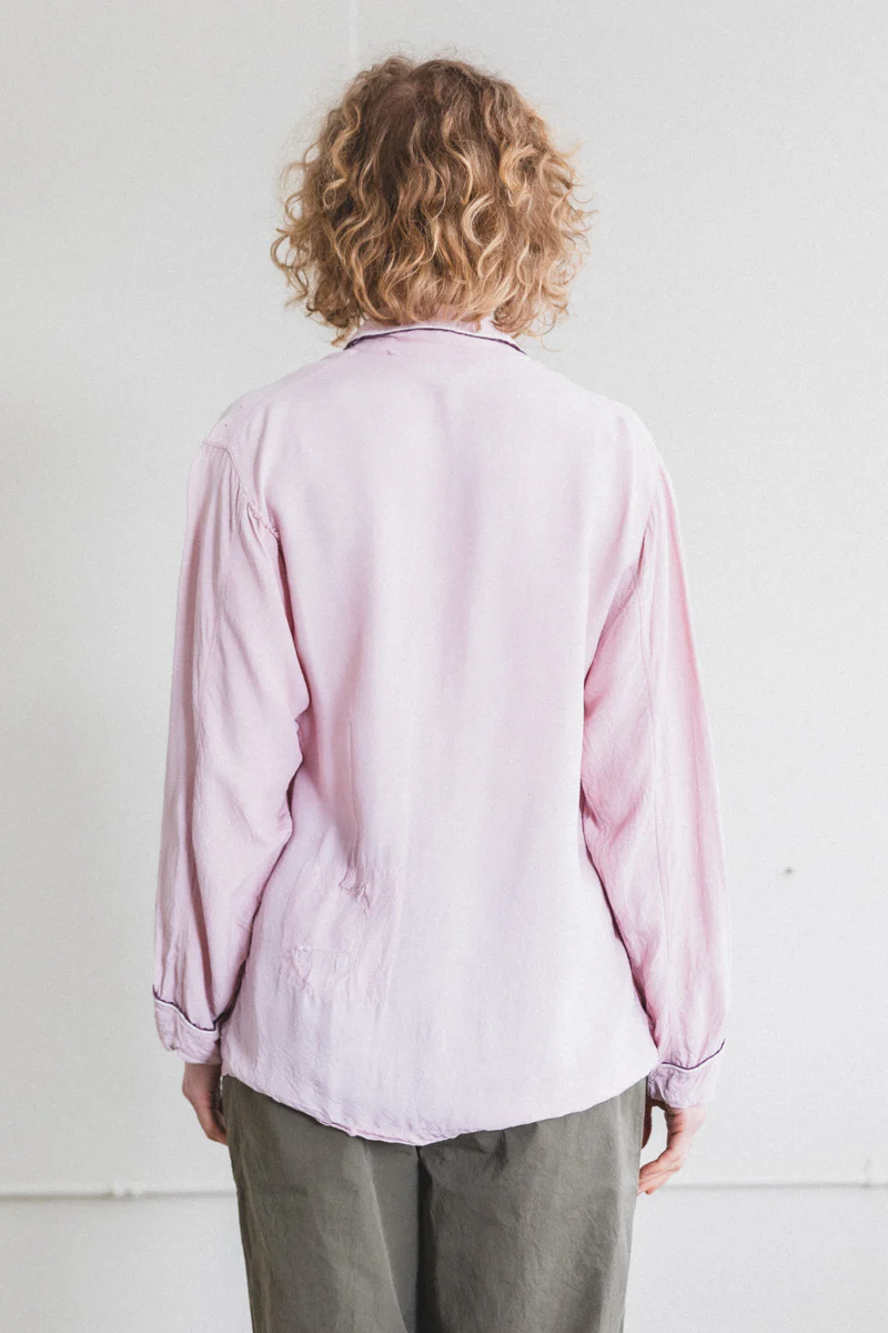 VINTAGE PAJAMA TOP 08 - Image 8