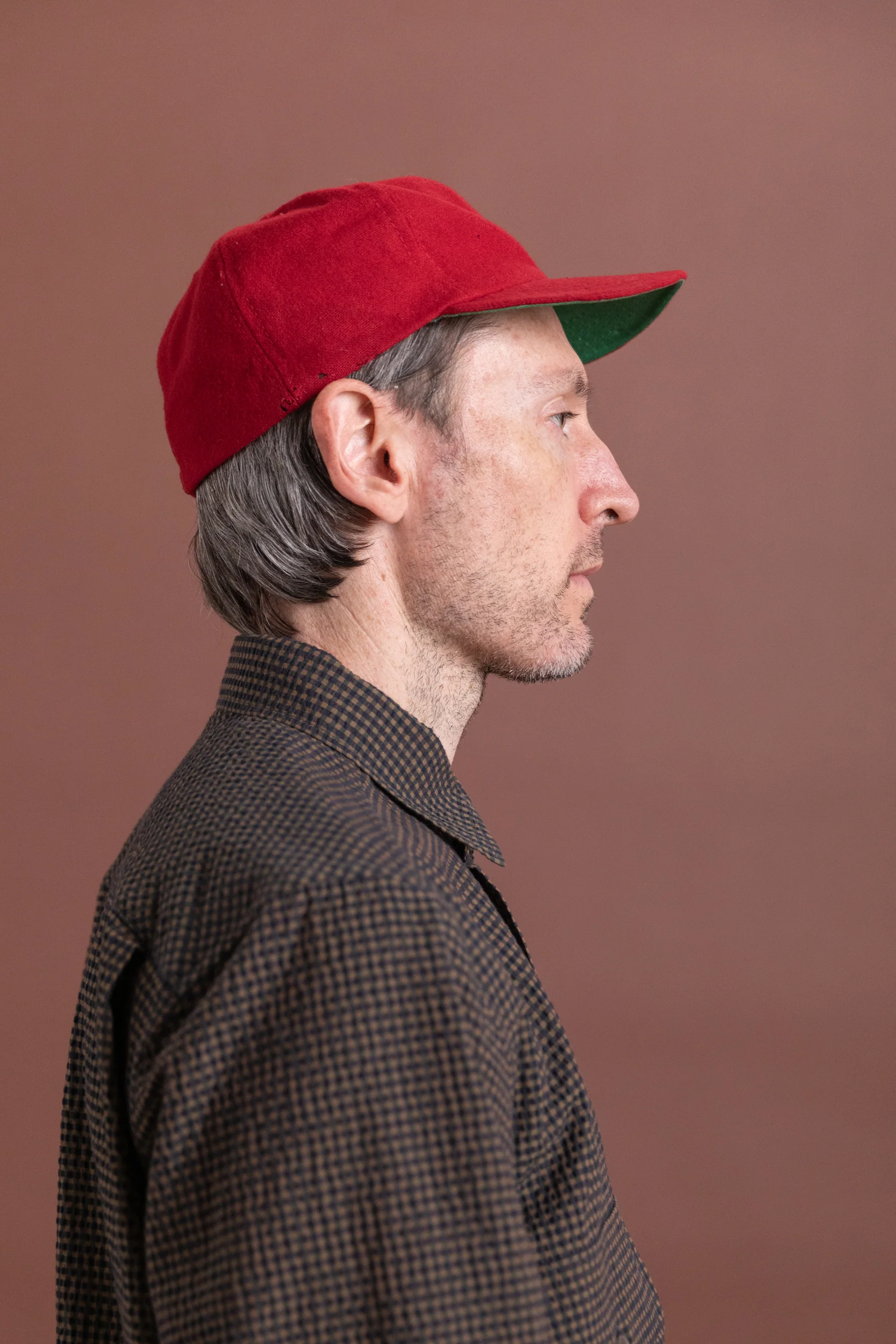 VINTAGE WOOL BASEBALL CAP 03 - Image 4