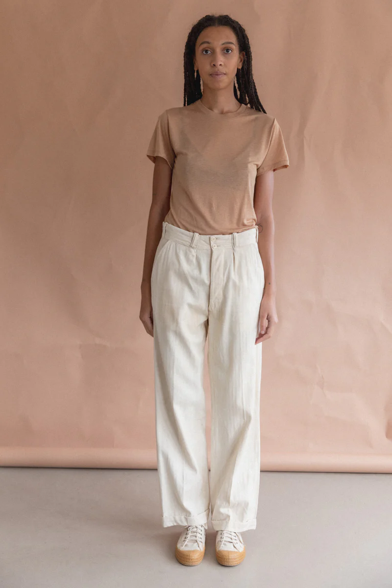 VINTAGE WOOL PANTS 02 - Image 10