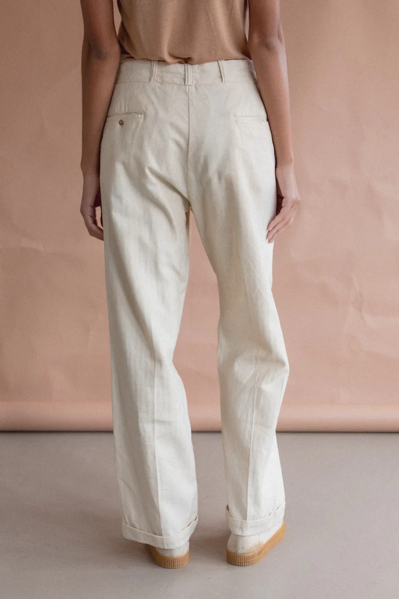 VINTAGE WOOL PANTS 02 - Image 6