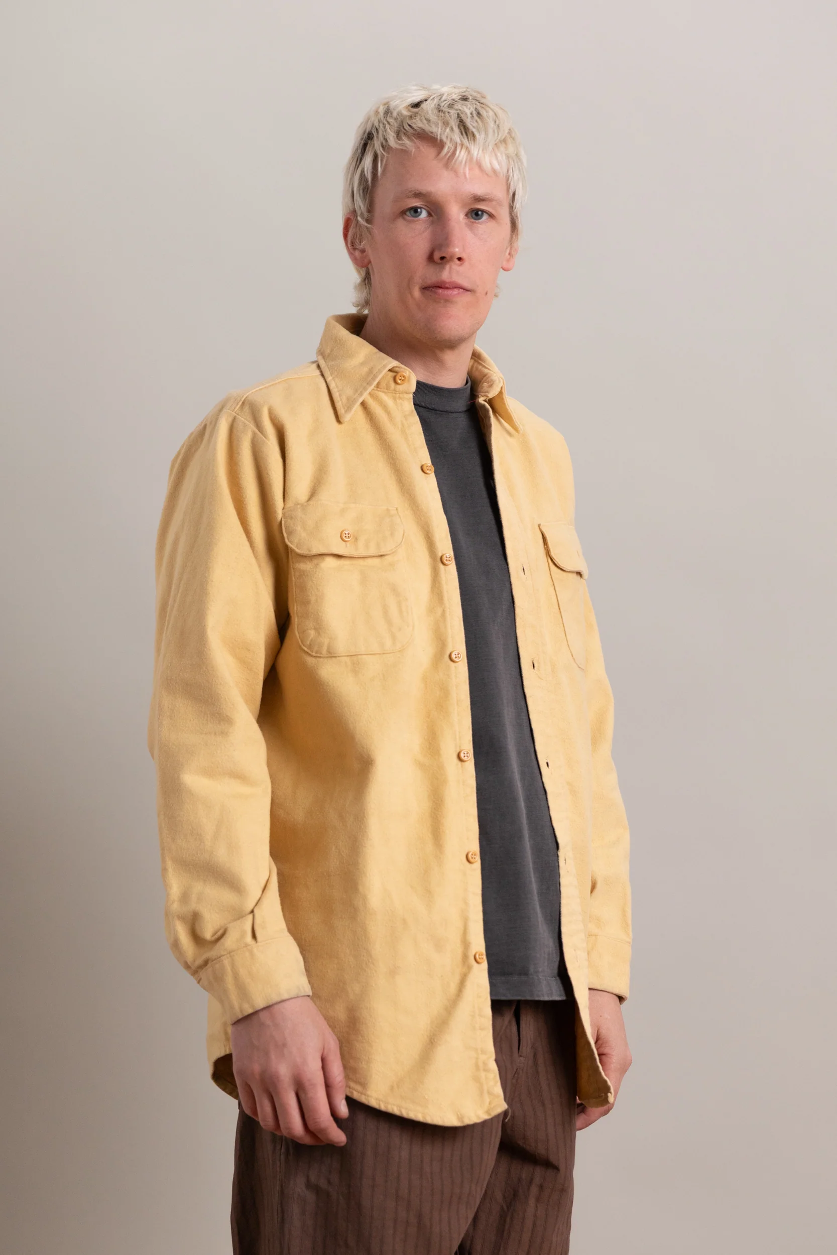 VINTAGE WORK SHIRT 34 - Image 3
