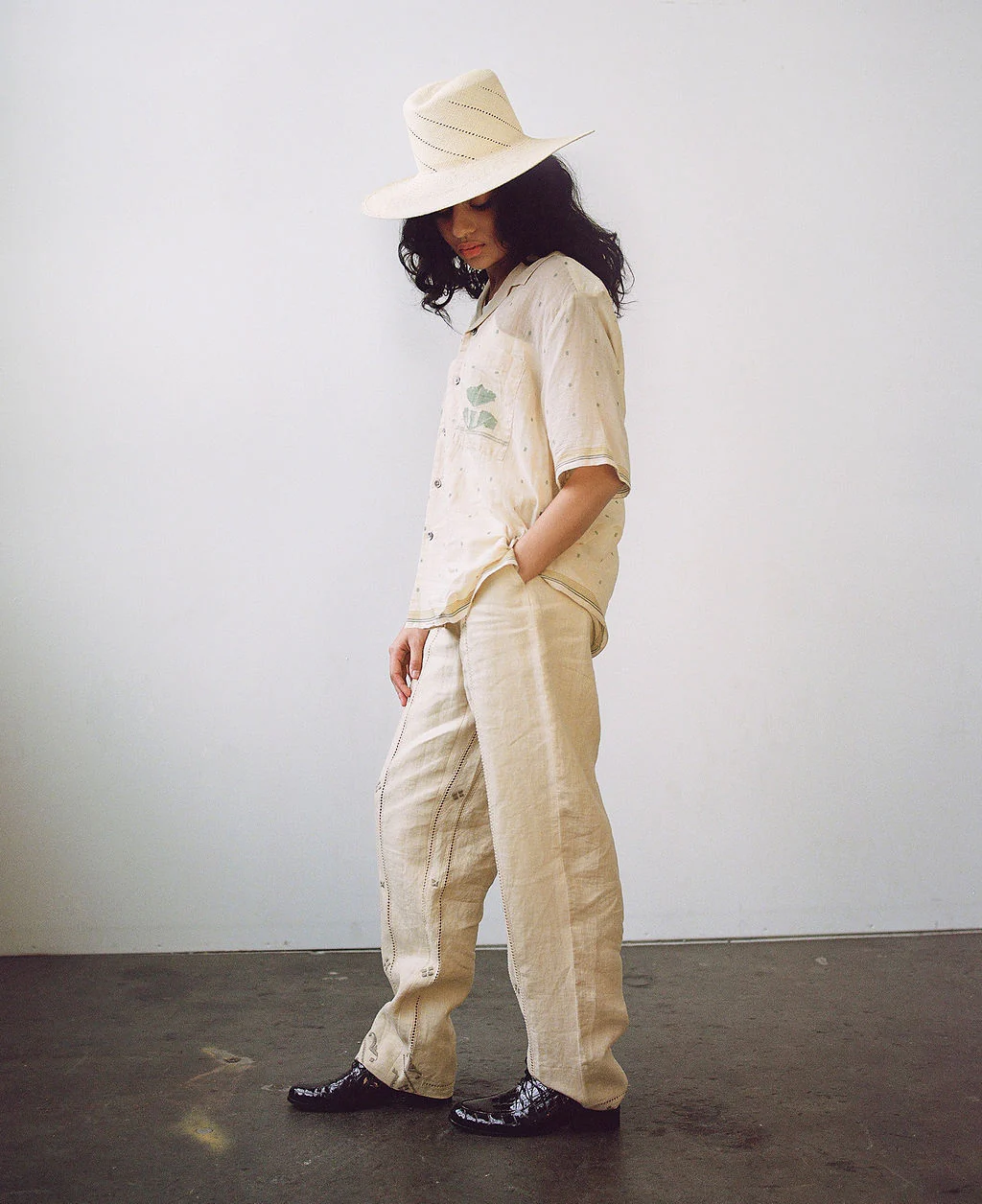 WHEAT HAT IN PANAMA STRAW - Image 3