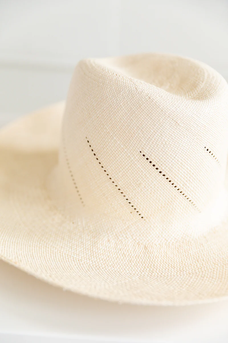WHEAT HAT IN PANAMA STRAW - Image 5