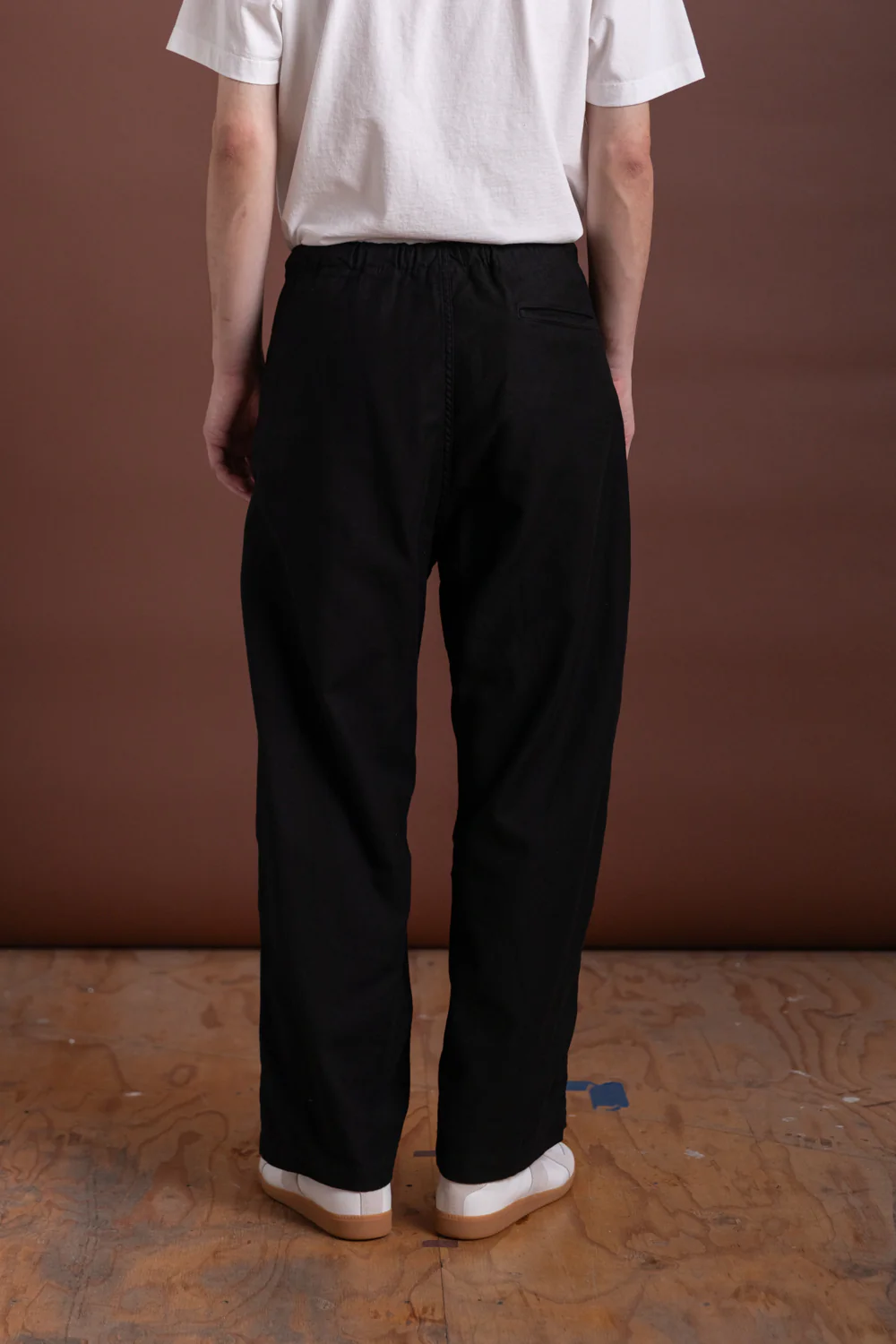 WIDE FIT NEW YORKER PANTS IN BLACK - Image 5