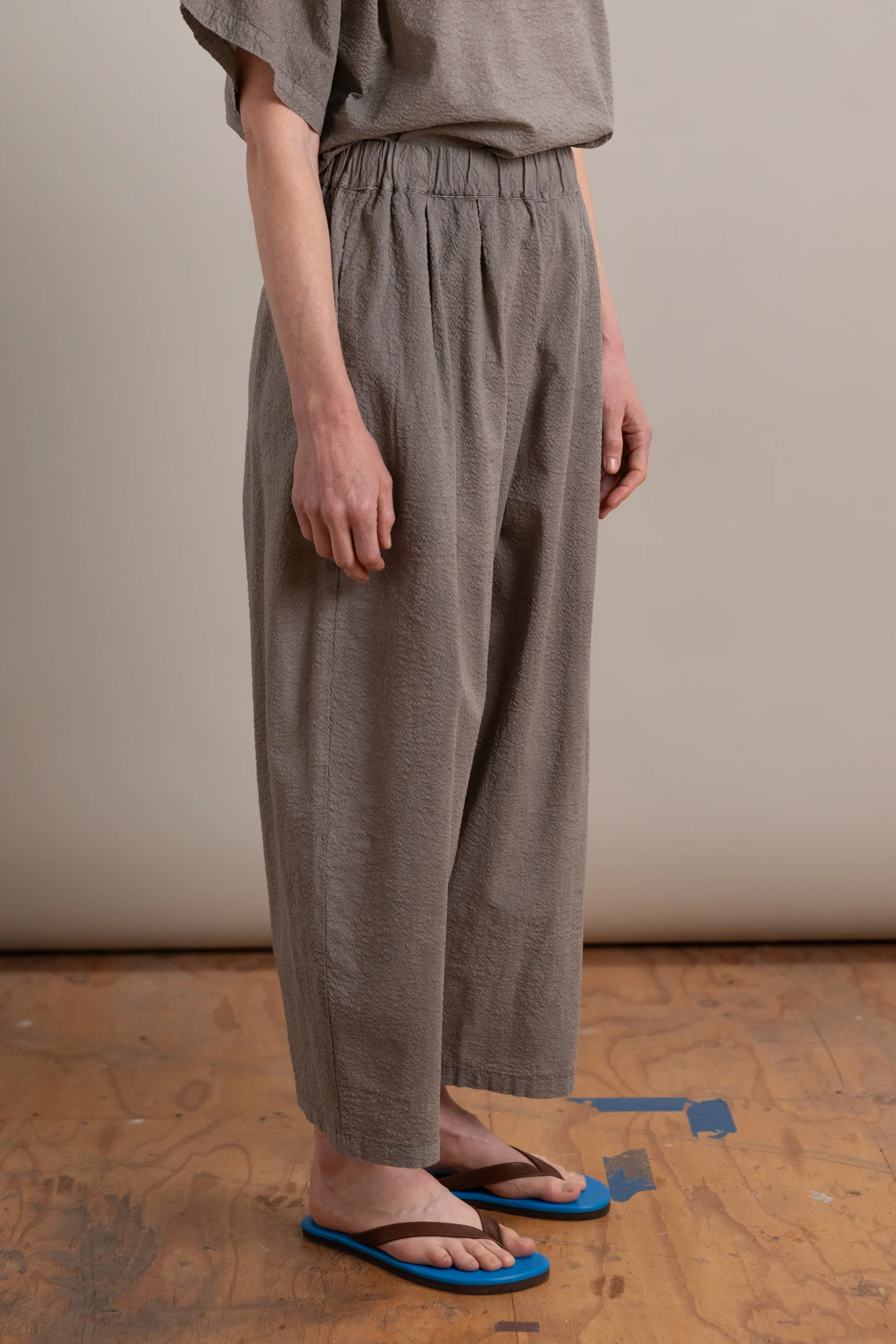 WIDE PANTS IN P. GREY - Image 4