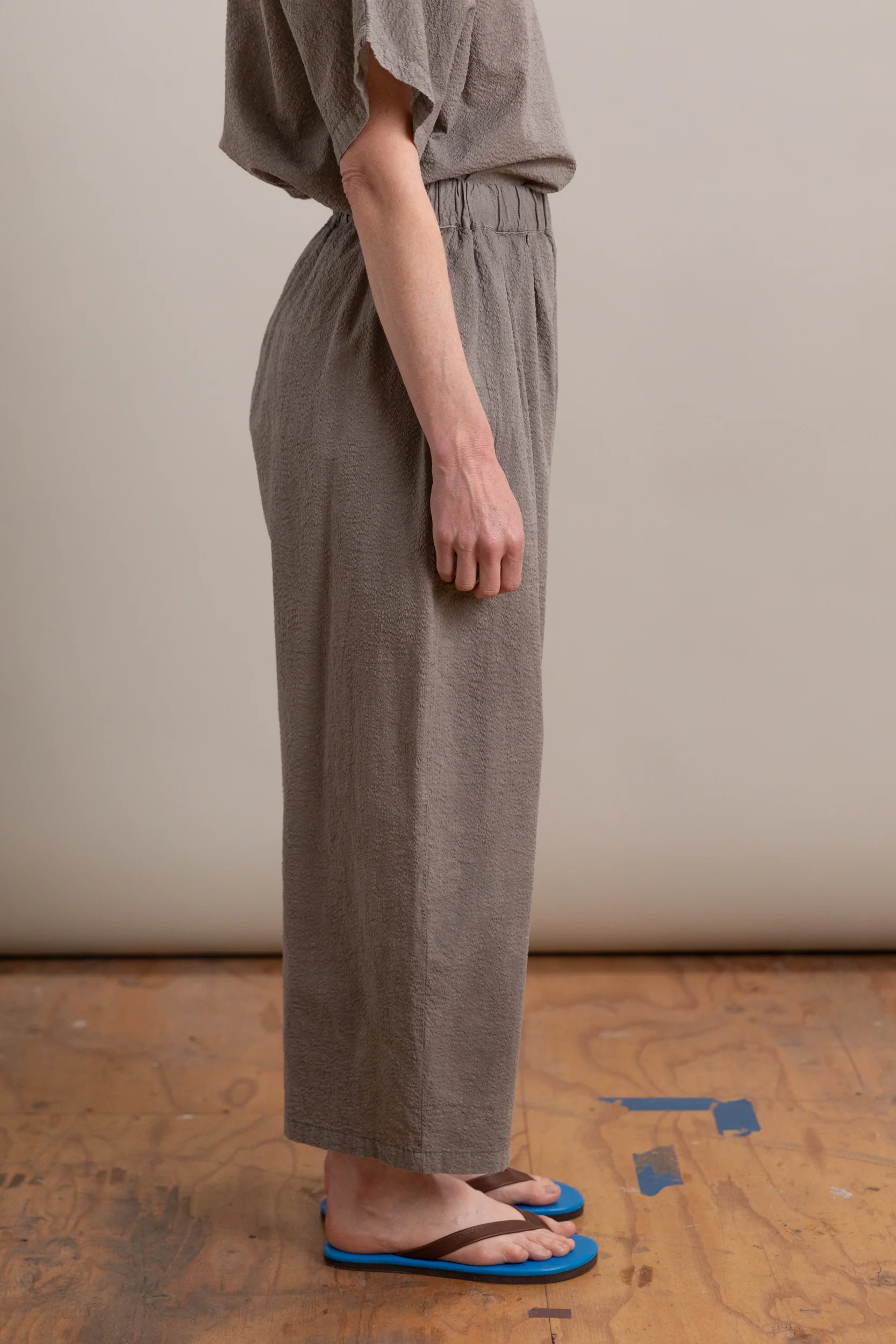 WIDE PANTS IN P. GREY - Image 5